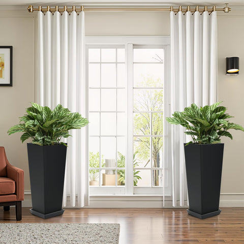 FENCY planter ideal for porch or patio décor and plants.