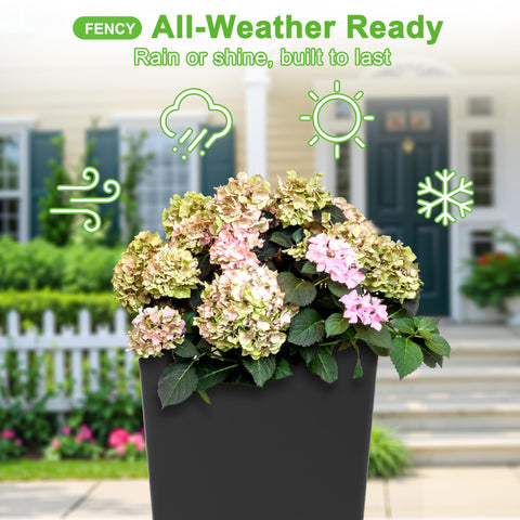 FENCY tapered design blends with contemporary and classic decor.