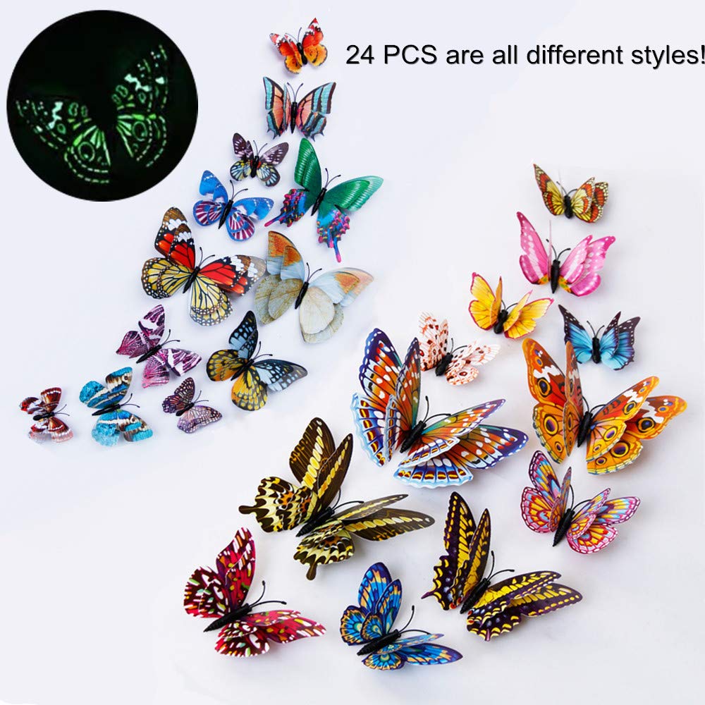 FENELY 3D butterfly illusion adds realistic charm to gardens.