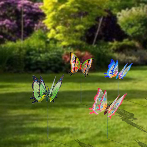 FENELY easy install butterfly garden ornaments simplify setup and placement.