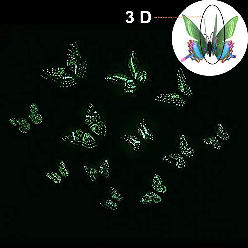 FENELY multi-size butterflies create varied, dynamic wing displays.