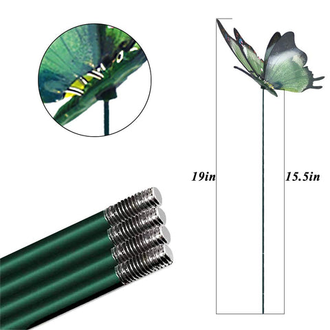 FENELY waterproof 3D butterfly yard decor that lasts in rain and sun.