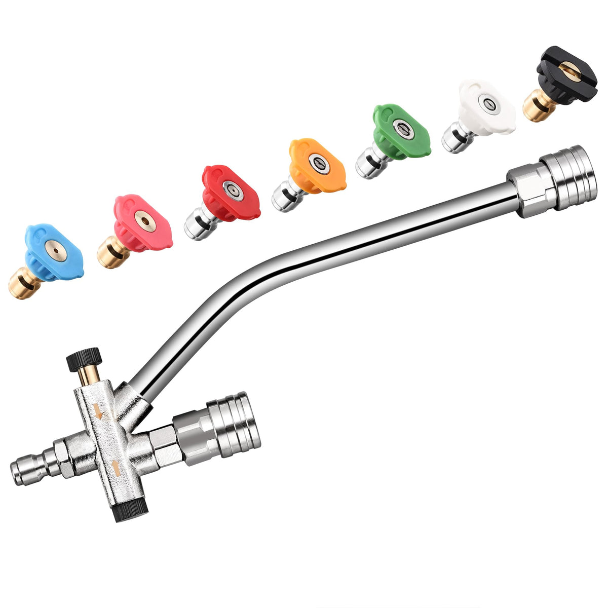 FENG PAI foam cannon dual-connector attachment for fast car washing setups.