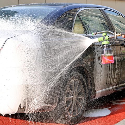 Complete FENG PAI foam cannon package with accessories and manual.