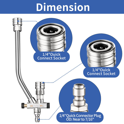 FENG PAI nozzle tip 0-degree for precise surface cleaning.