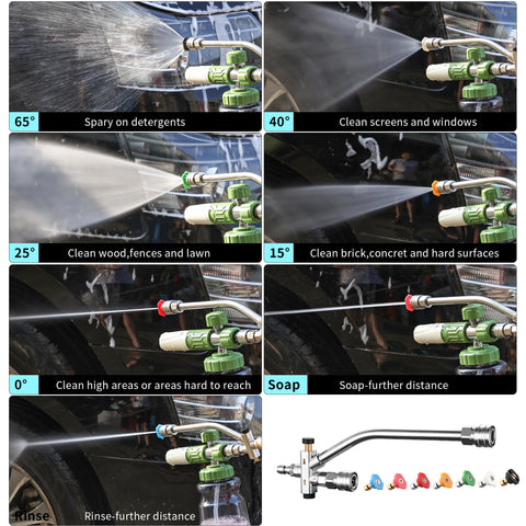 FENG PAI nozzle tip 40-degree wide spray for flat surfaces.