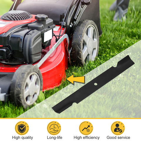 Easy-to-install Fengind blades for smooth, uninterrupted mowing sessions.