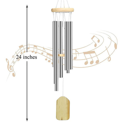 fengzhiyin wind chime at 65cm length enhancing porch décor with soothing sounds