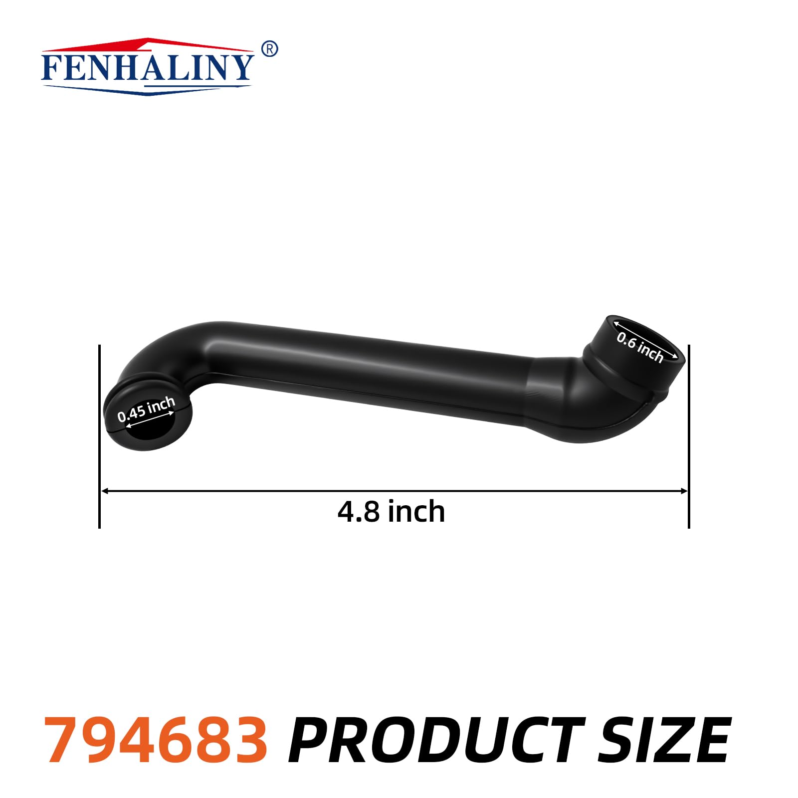 Fenhaliny breather tube compatibility with Briggs Stratton engines highlighted.