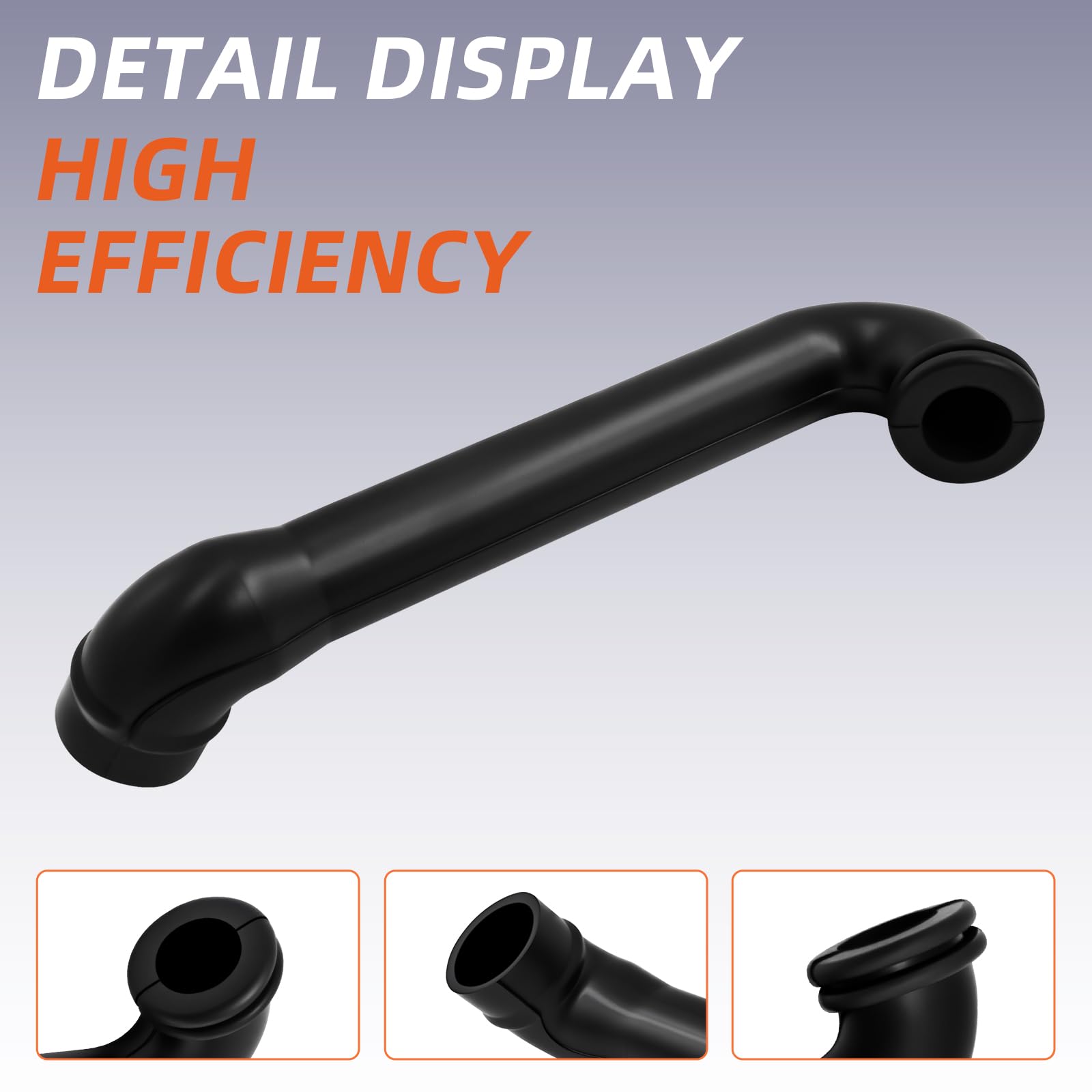 Fenhaliny breather tube 2pcs pack demonstrates convenient replacement option.