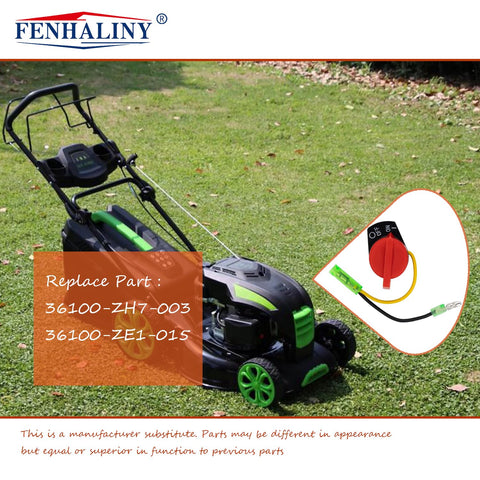 Fenhaliny 36100-ZE1-015 button action demonstrates reliable shutoff during operation.