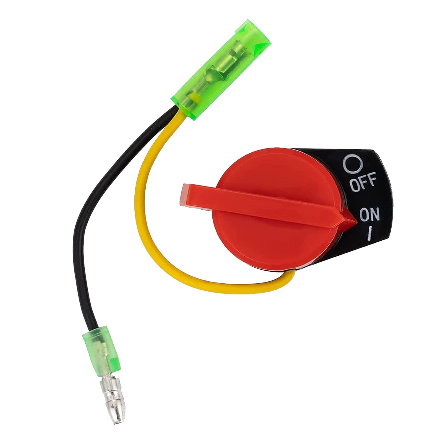 Fenhaliny ON/OFF engine stop switch side view for Honda GX series, reliable kill control.