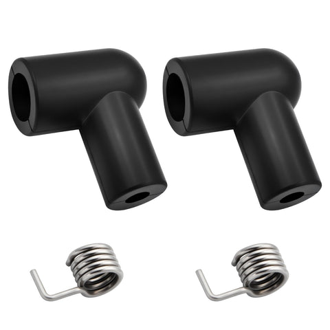 Fenhaliny spark plug boot close-up for 5mm wire ensures a secure fit.