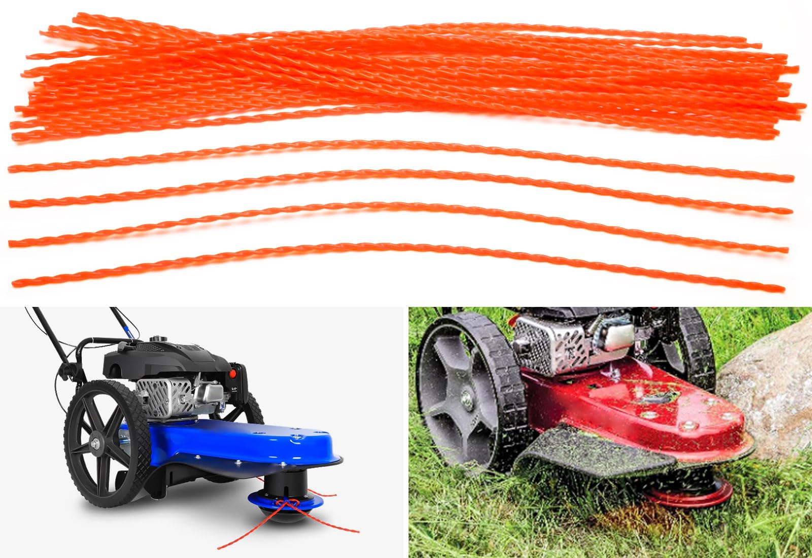 Fennoral 40-pack trimmer line for 21-25 inch cutting with durable performance