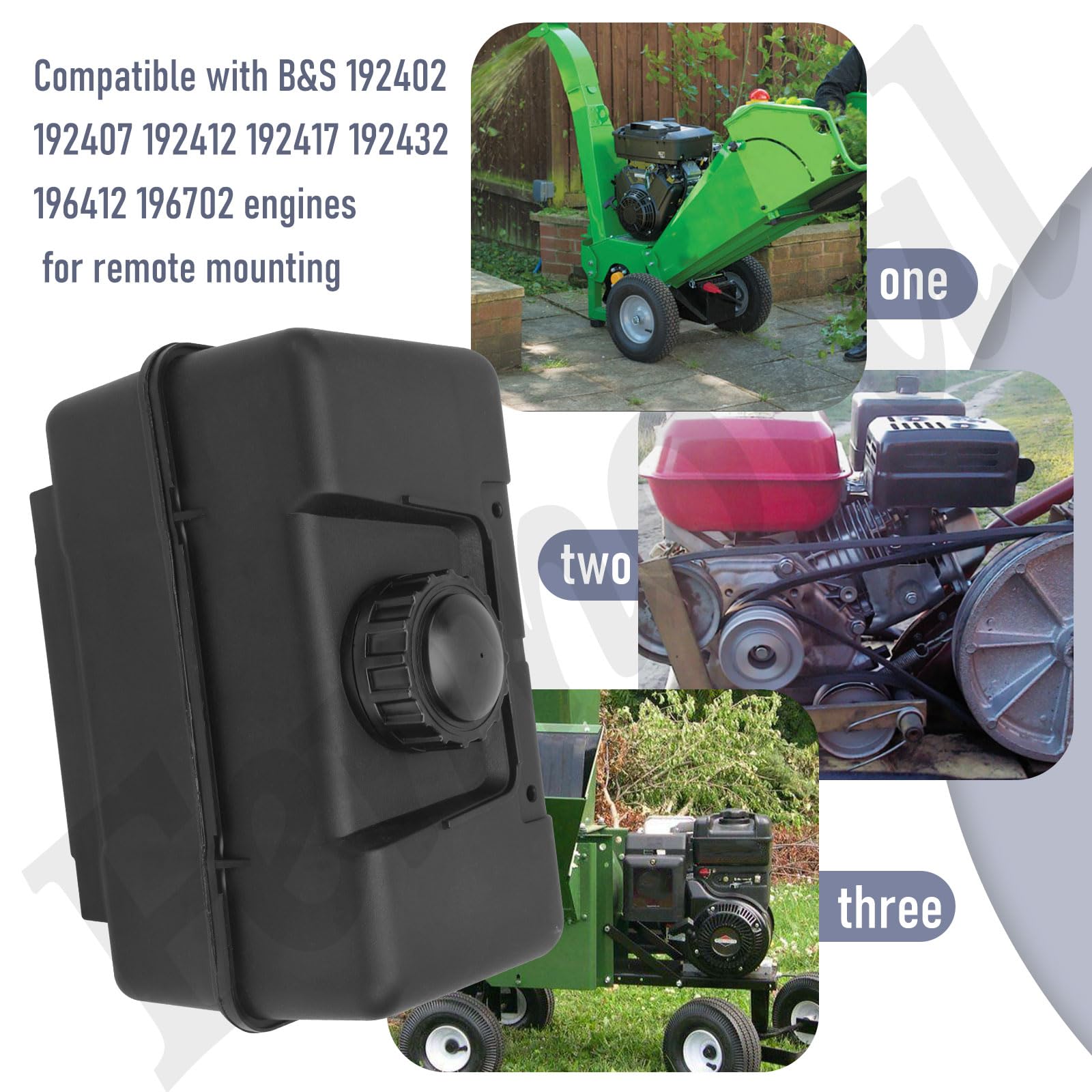 Fennoral 691993 Briggs & Stratton engines compatibility for remote mounting on compatible machines.