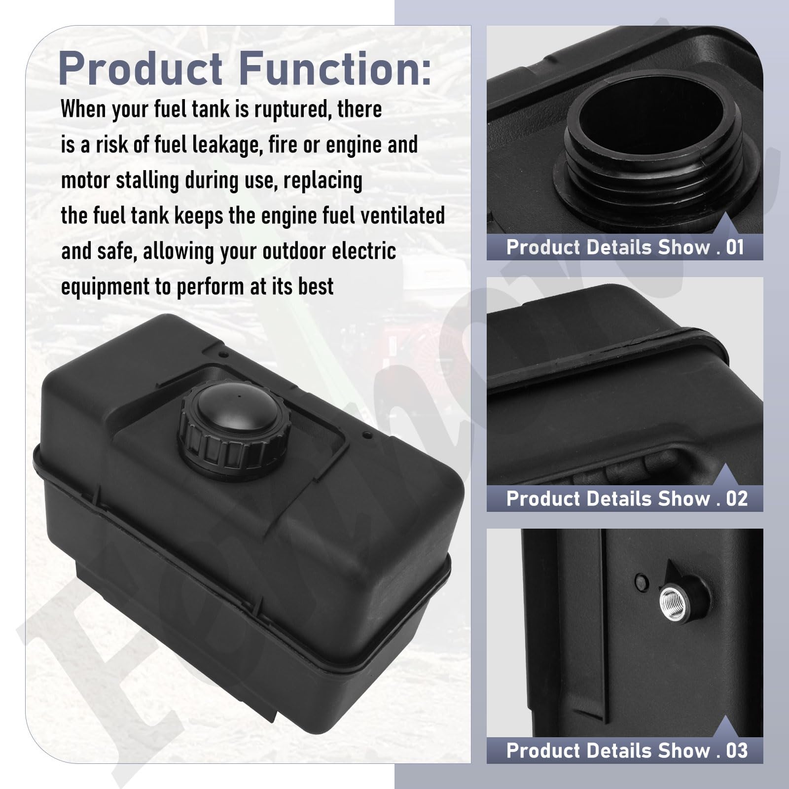 Fennoral 691993 suitable for snow blowers and tillers, enabling versatile outdoor use.