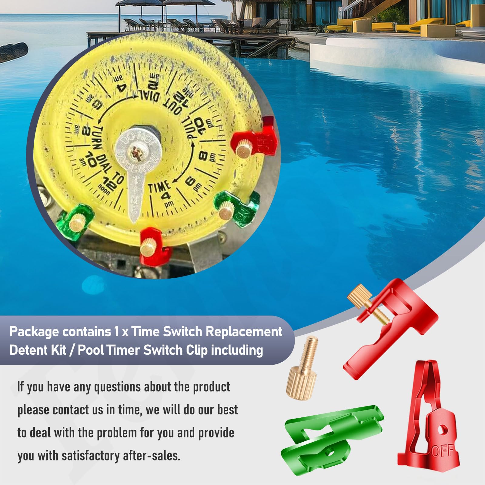 Fennoral brand label highlighting durable, pool-ready components