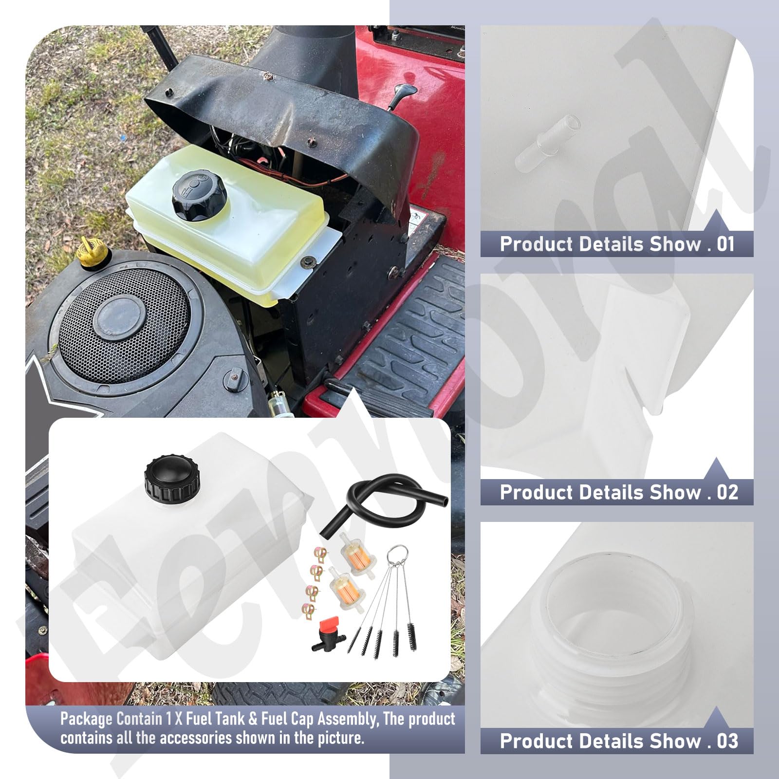 Fennoral rugged cap for Husqvarna and related models