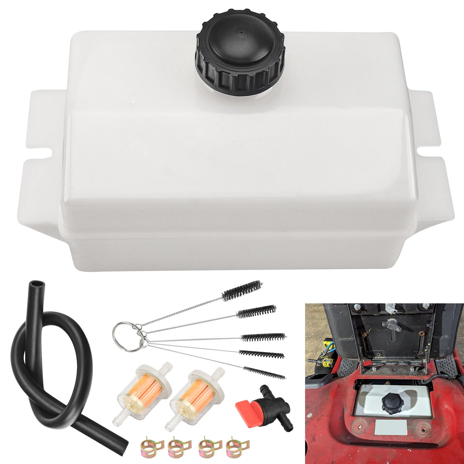 Fennoral fuel tank cap for Poulan DYT4000 mower replacement