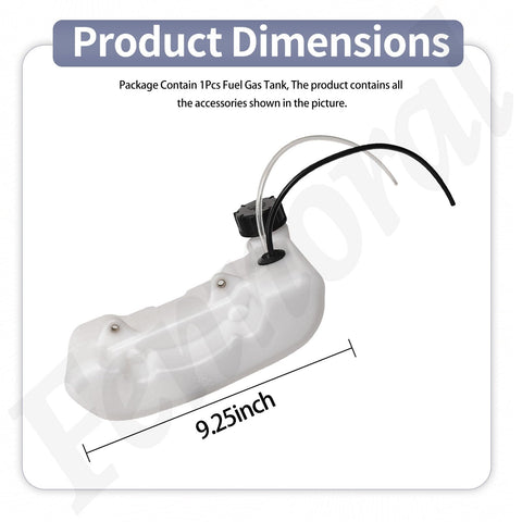 Fennoral gas cap and seal for Predator 52cc ensuring tight seal and spill prevention