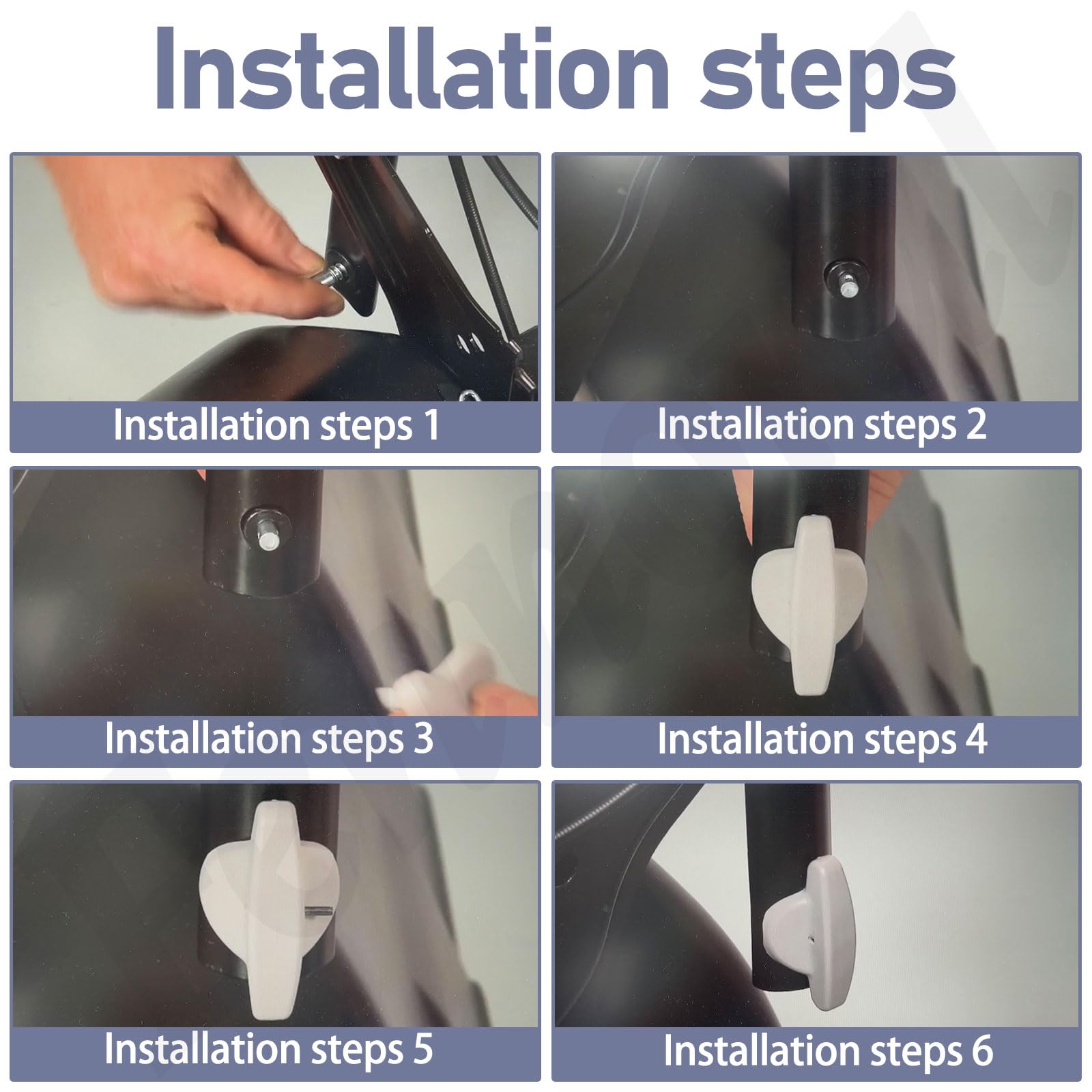 Close-up of Fennoral handle adjuster kit during installation.
