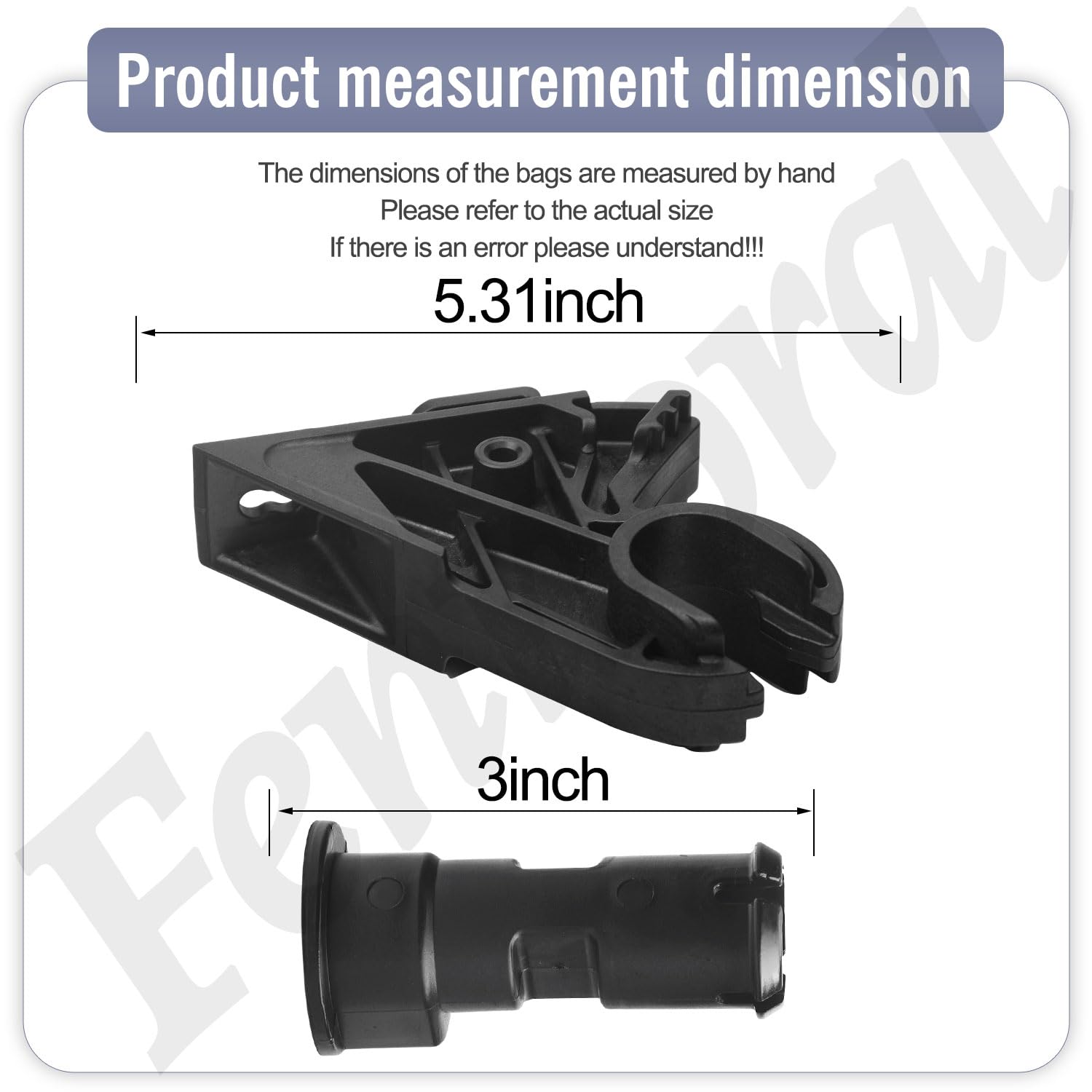 Fennoral hood pivot pin set ensures smooth operation and sturdy attachment.