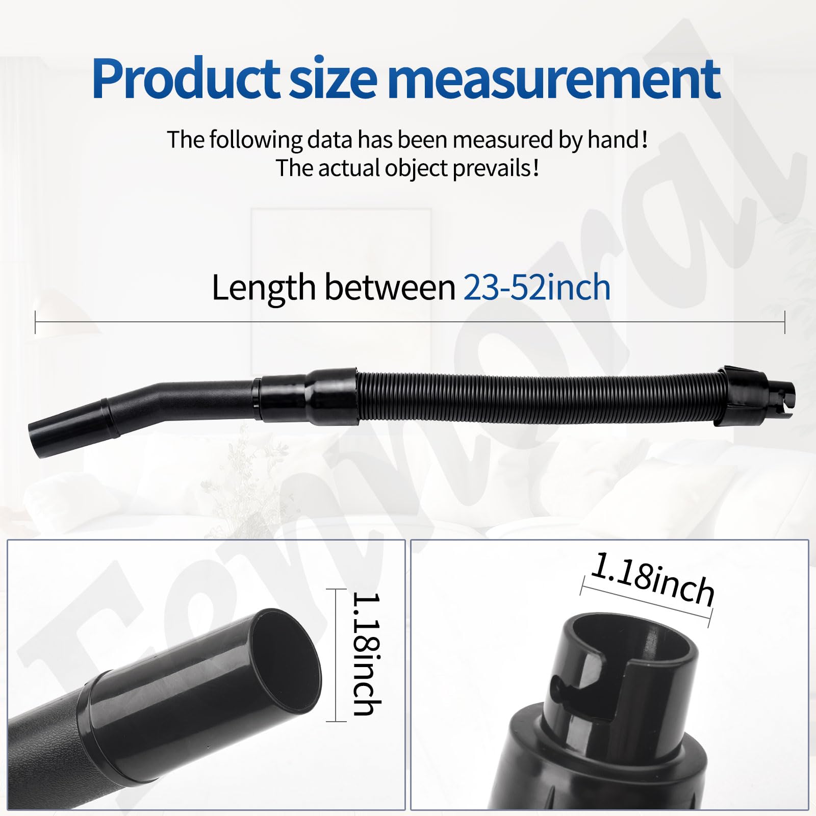 Fennoral BB900 hose replacement with extended length supports efficient cleaning.