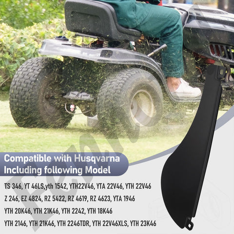 Fennoral Husqvarna models baffle confirms wide compatibility with popular mowers.