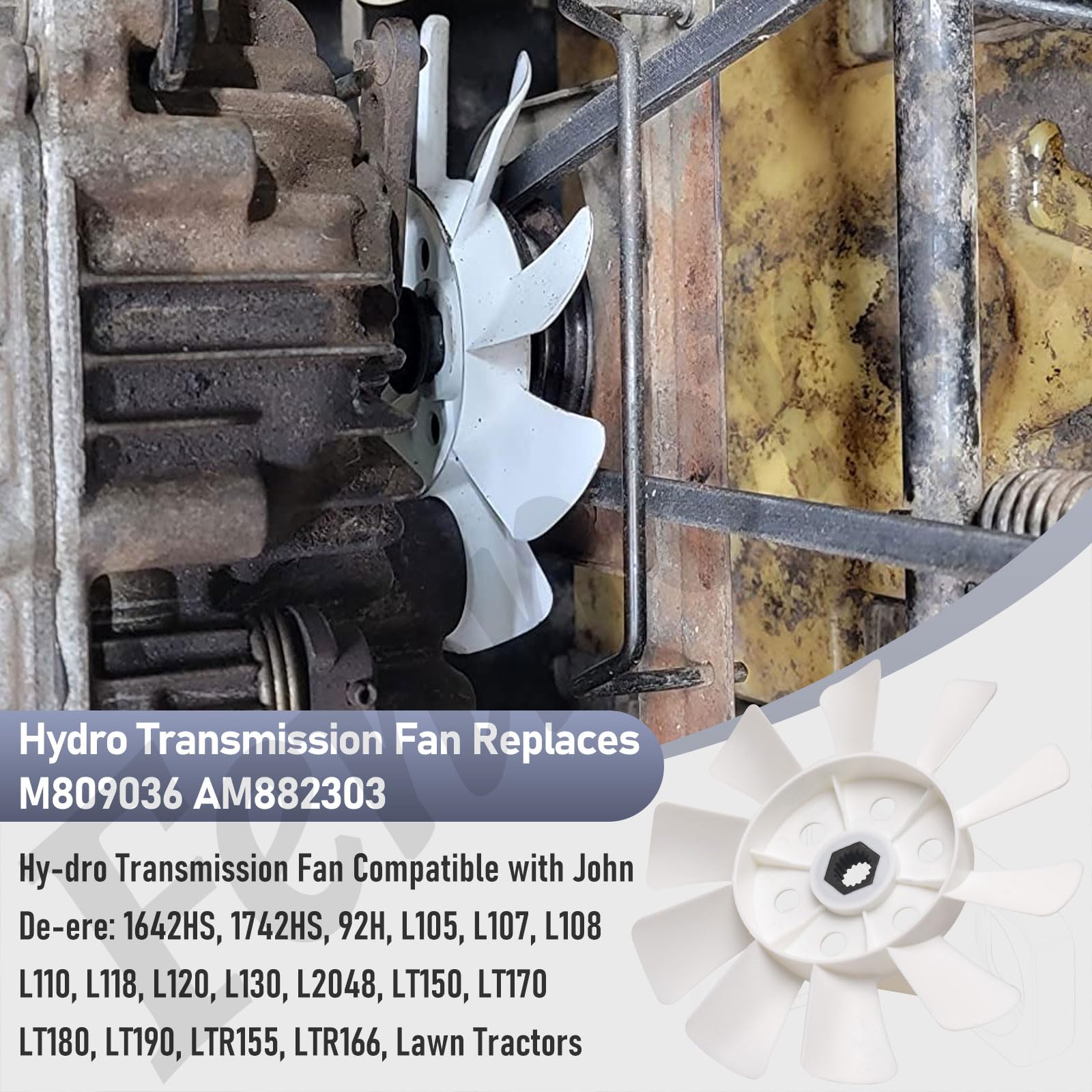 Fennoral M809036 suitable for X130R/X135R tractors for easy replacement