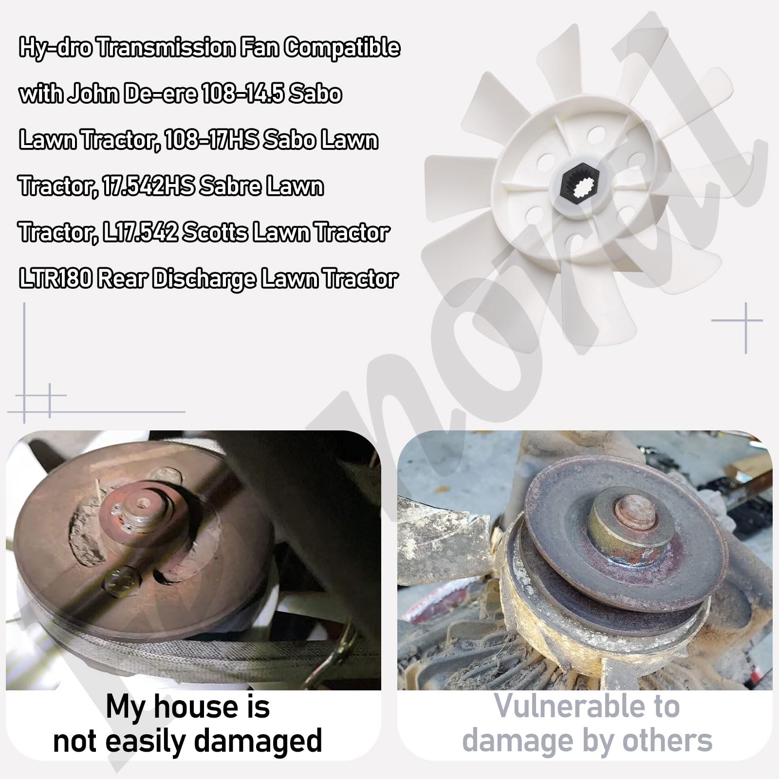 Fennoral M809036 package includes 1 drive fan blade and accessories