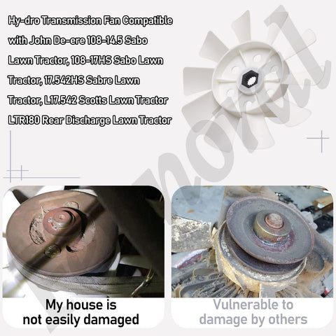 Fennoral M809036 package includes 1 drive fan blade and accessories