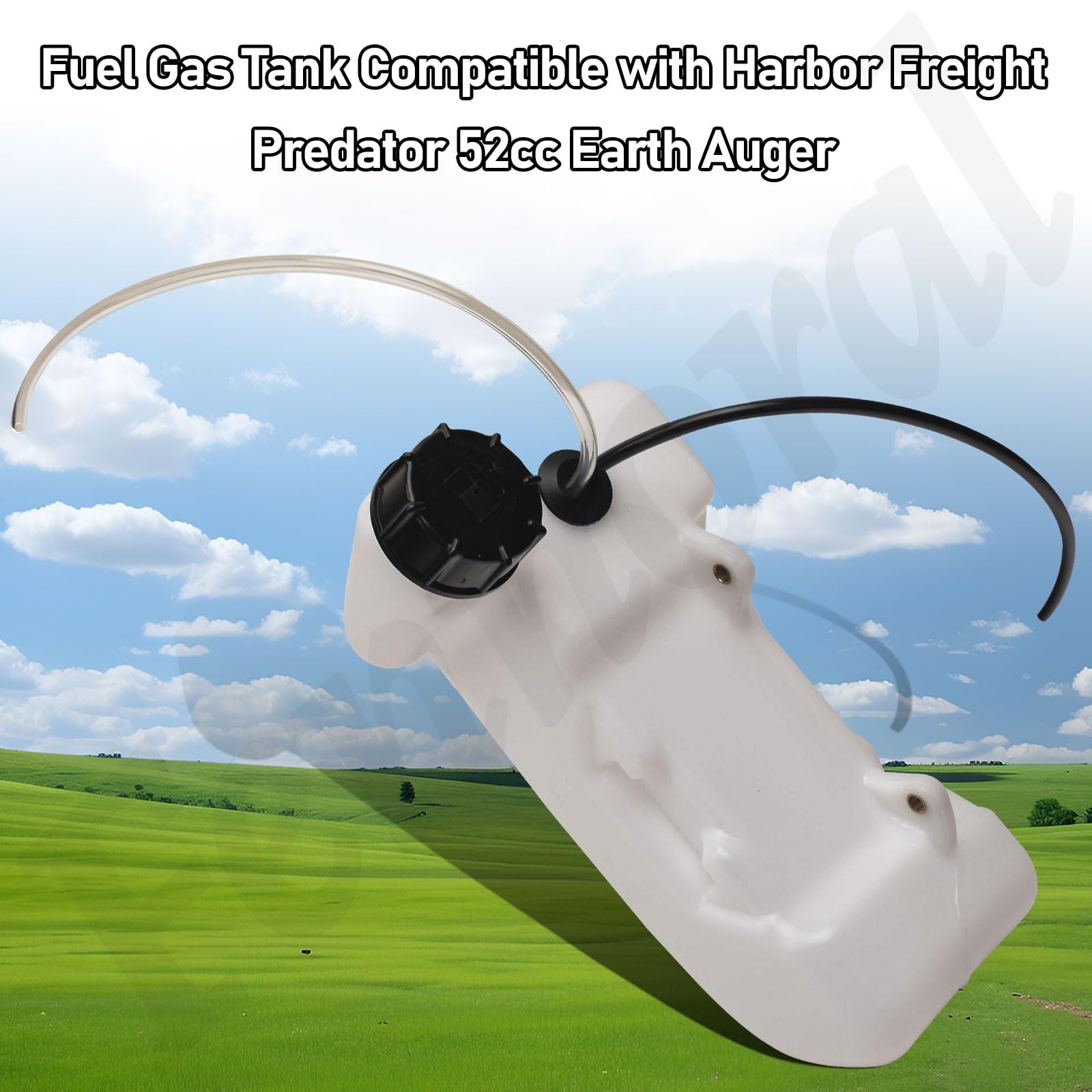 Fennoral tank assembly parts for Predator 52cc enabling quick replacement