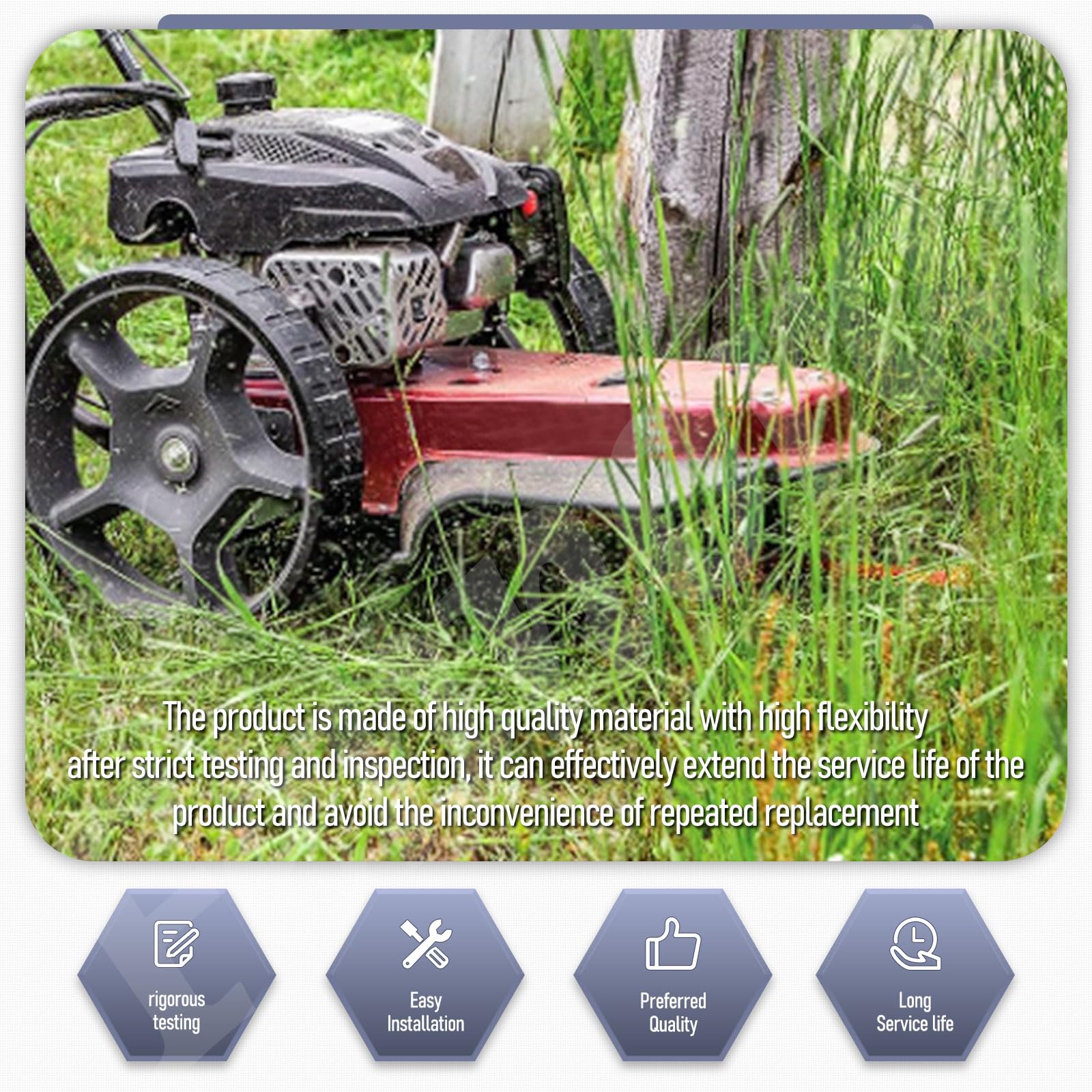 Fennoral 40-pack trimmer line ready-to-use for busy lawn days