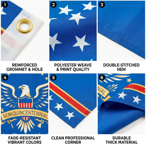 Fennoral flag UV-protected colors resist sun fading
