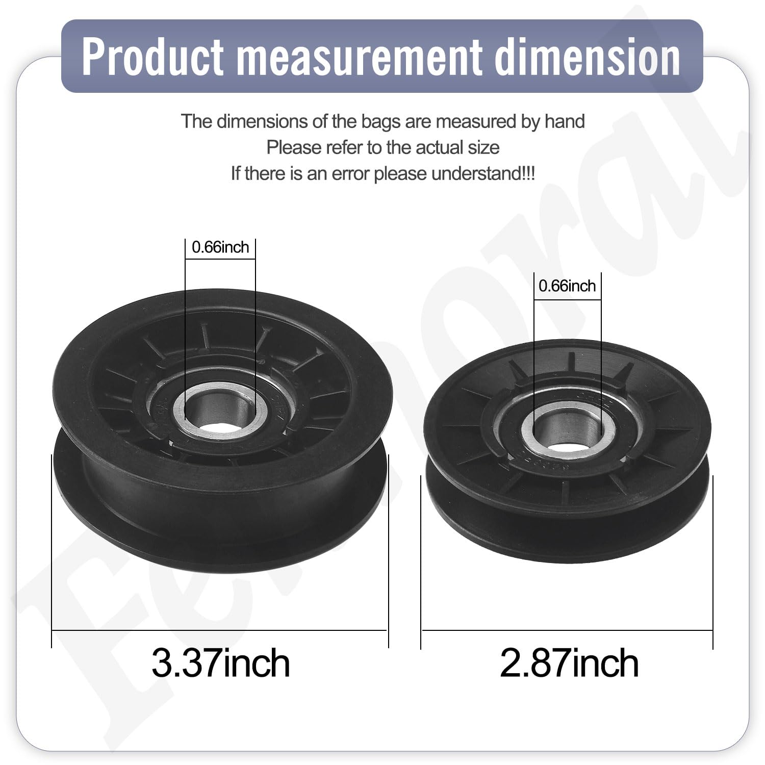 Fennoral V-Idler pulley kit components laid out for quick installation on compatible models.