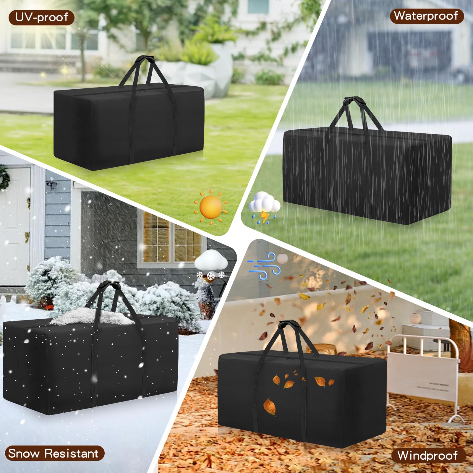 Fentiff reinforced double-stitched seams emphasize durability