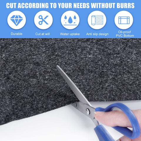 FENXAM mat absorbs water and splashes, keeping surrounding floor dry and clean.