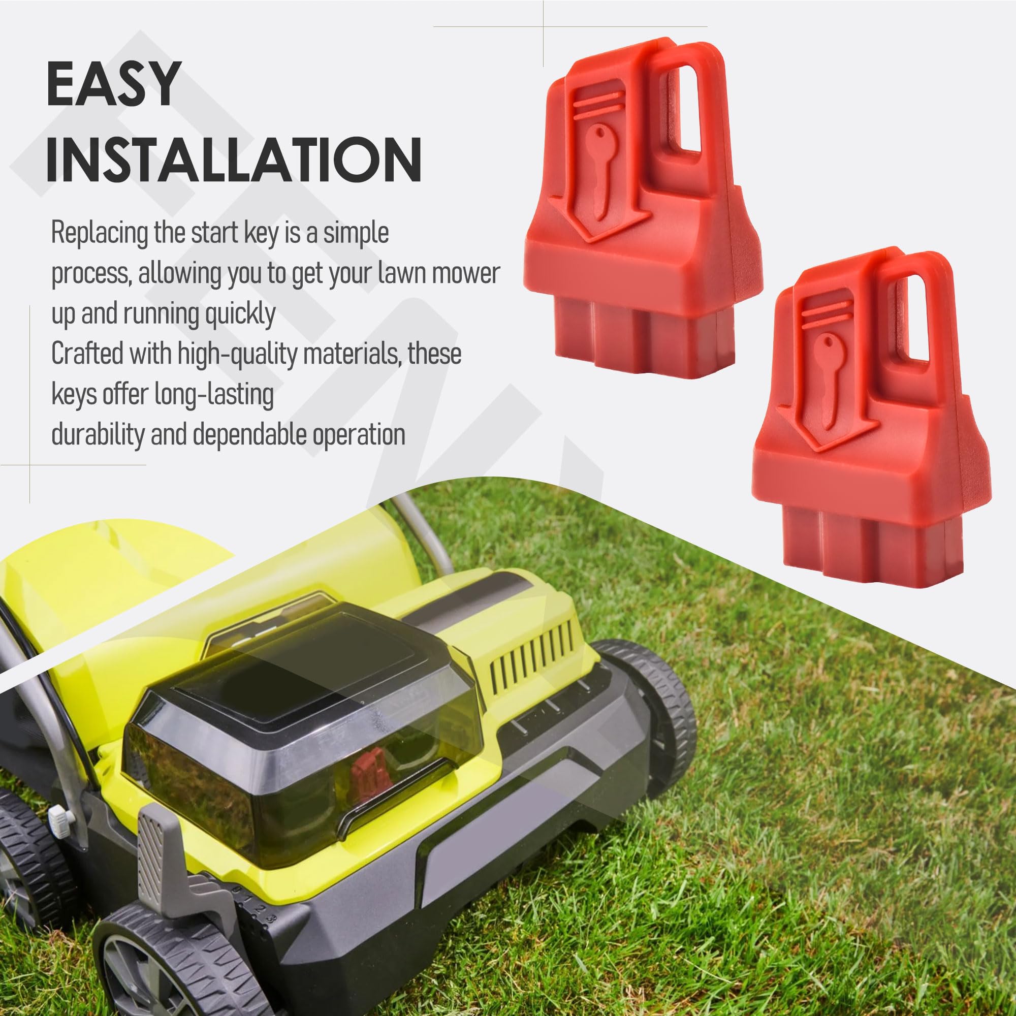 FENXDN durable construction start key for long-lasting mowing.