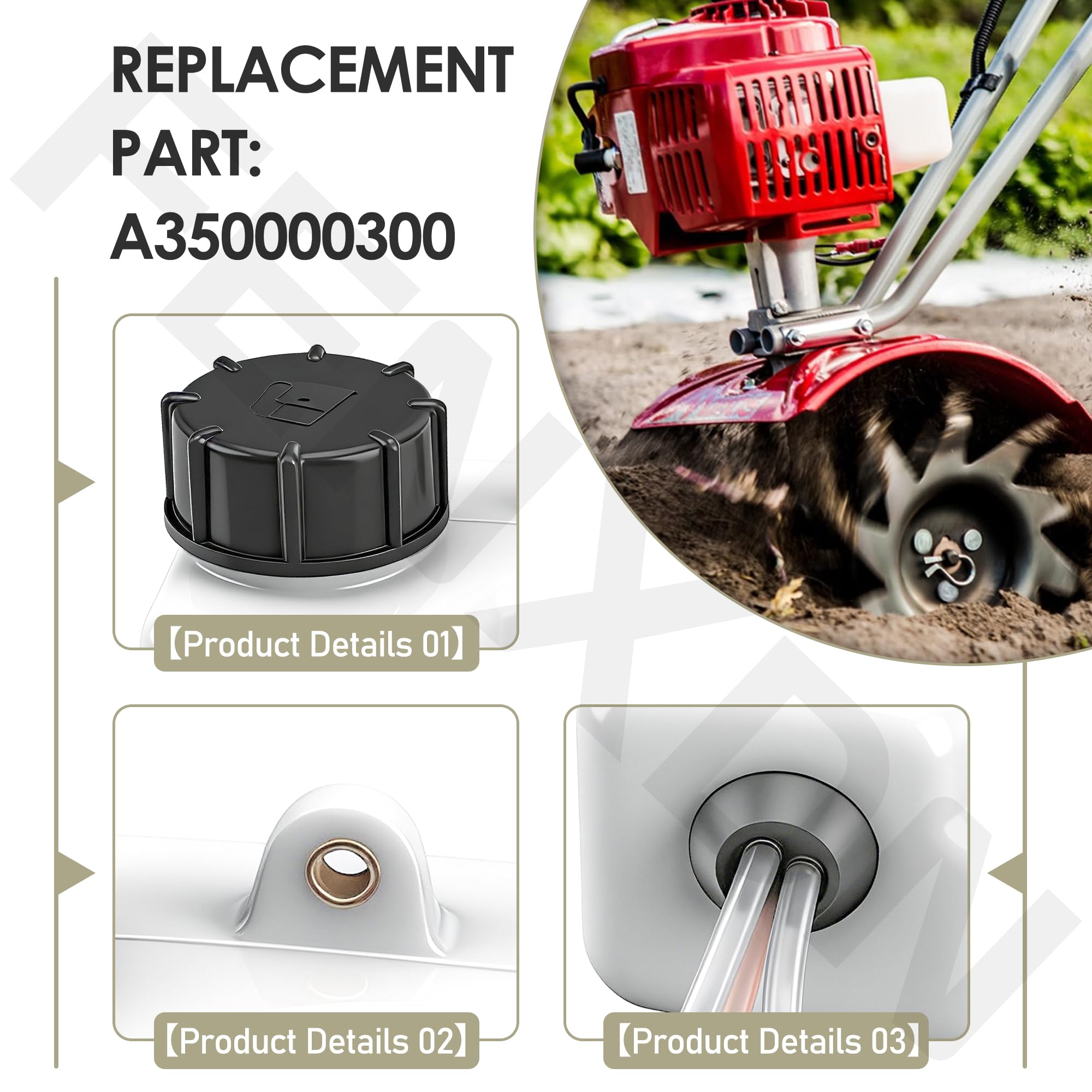 FENXDN fuel tank kit for Echo SRM-211 enabling steady fuel supply