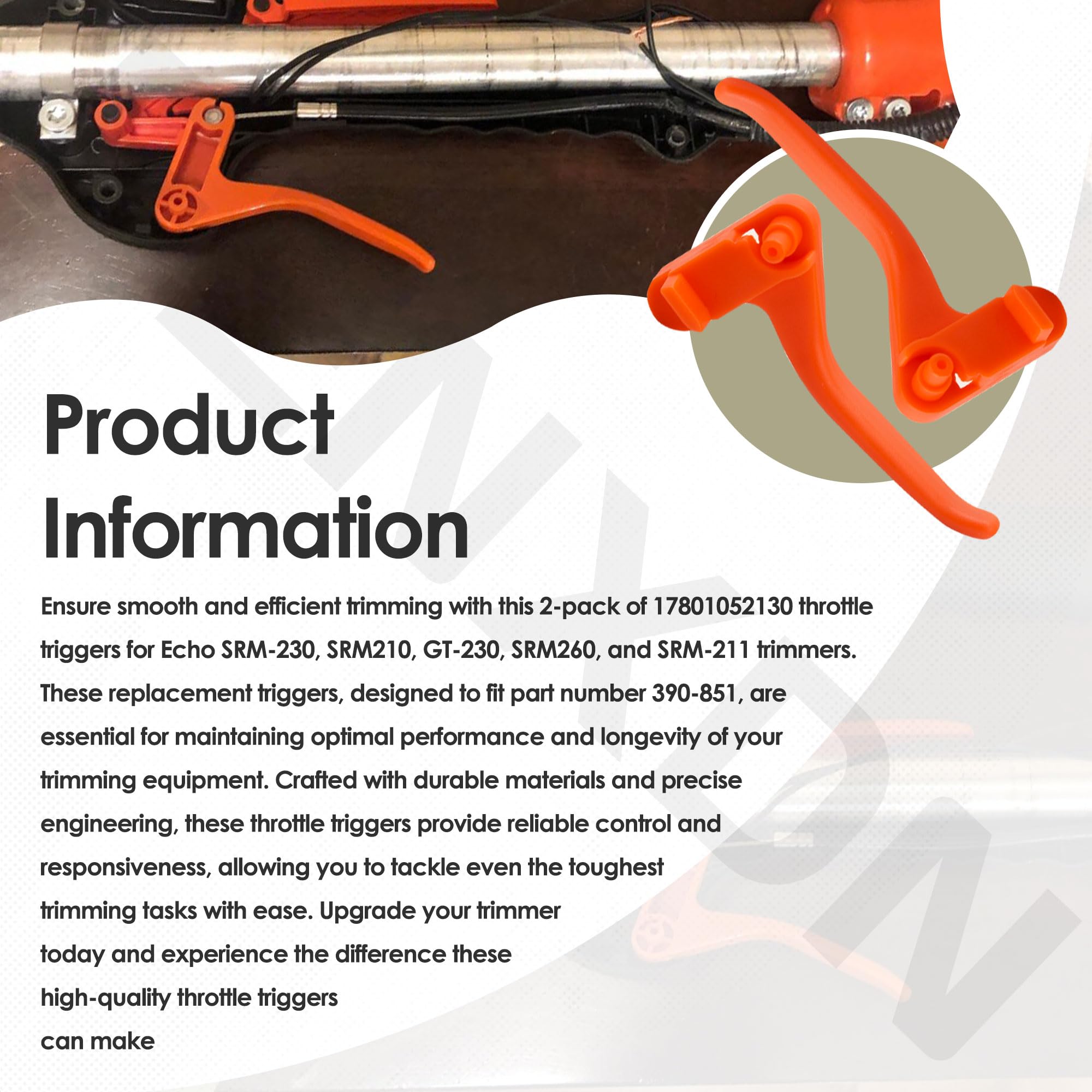 Durable construction of FENXDN throttle triggers highlights long-lasting performance