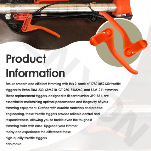 Durable construction of FENXDN throttle triggers highlights long-lasting performance