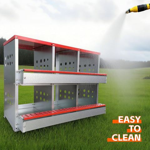 FEOKUMO versatile poultry nesting box suits chickens, ducks, geese