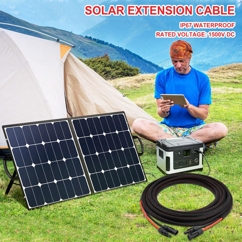 Feotech 50ft cable on reel illustrates long-run installation convenience.