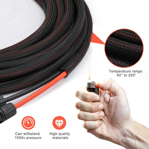 Feotech IP67 male connector pair for rugged outdoor solar setups