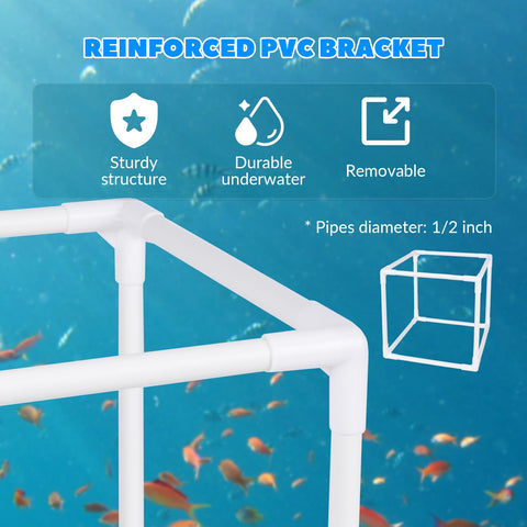 10-inch FEOXSHAL pond filter box ready for installation