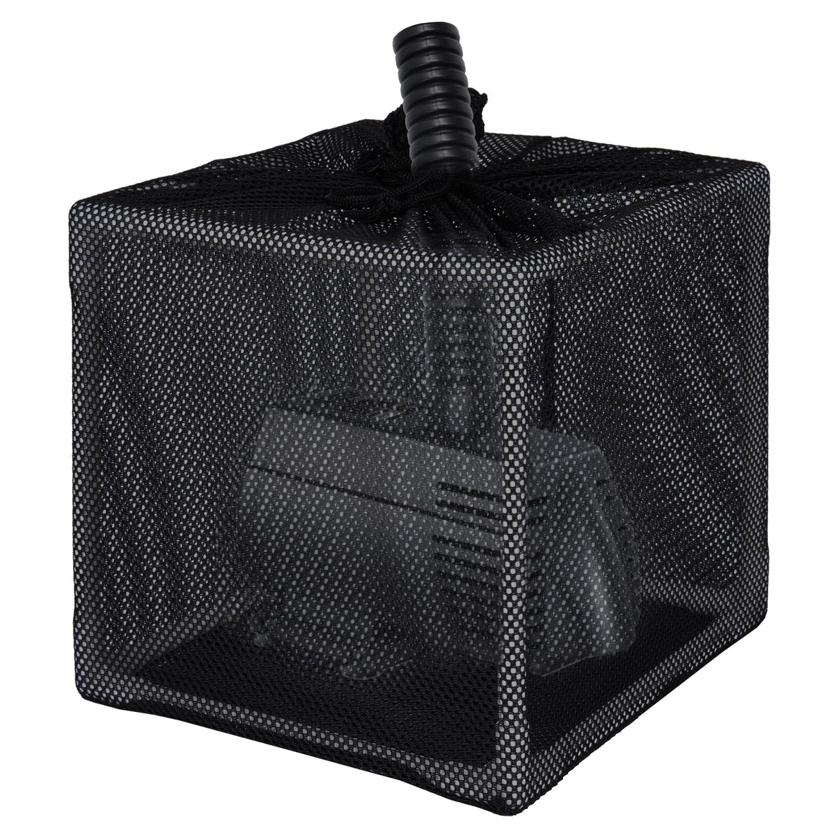FEOXSHAL pond filter box with anti-clogging mesh protects the pump from debris