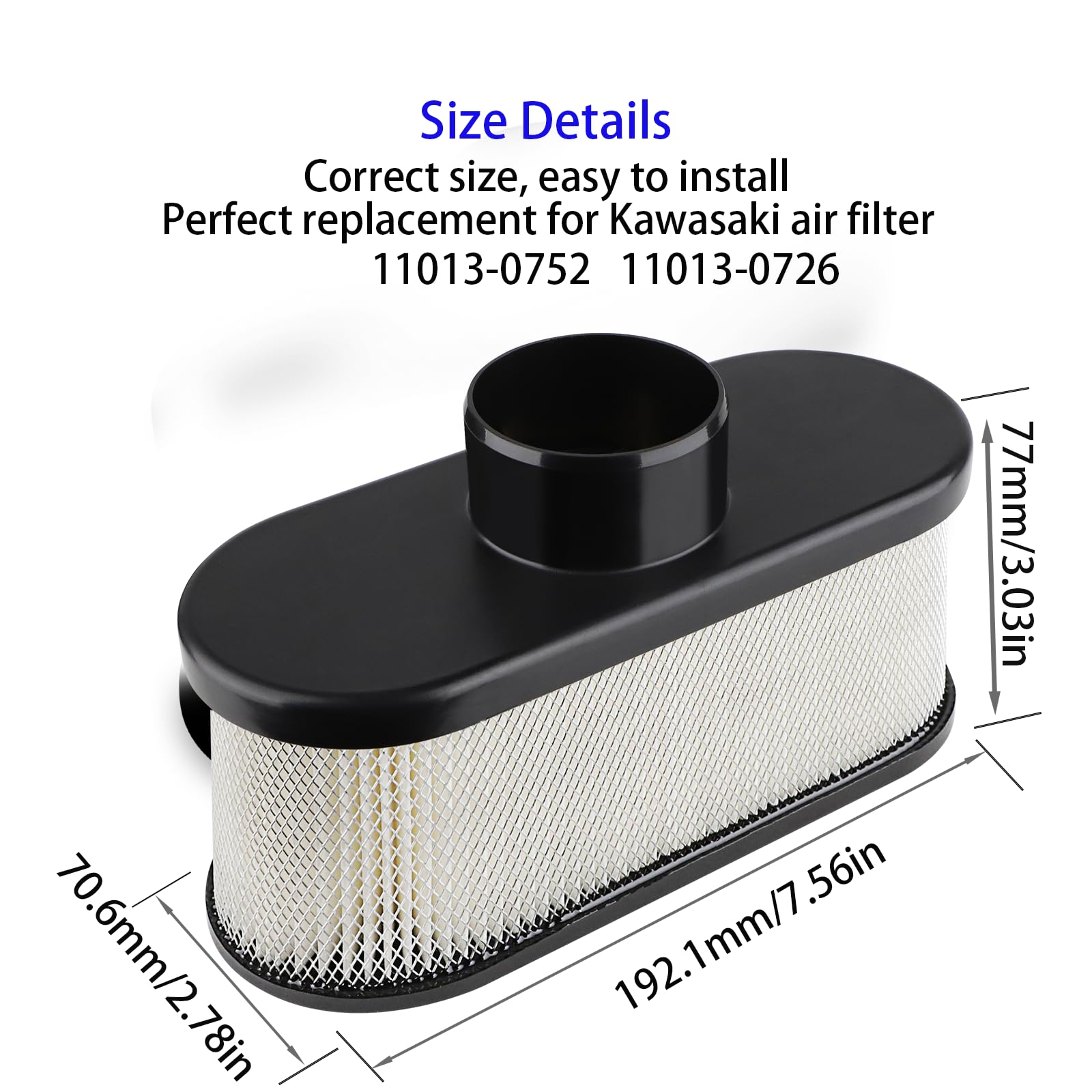 Ferilter 11013-7049 air filter for Husqvarna and others, supports reliable airflow and engine longevity.