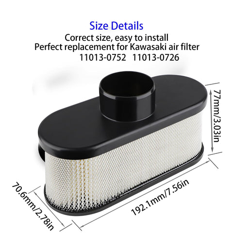 Ferilter 11013-7049 air filter for Husqvarna and others, supports reliable airflow and engine longevity.