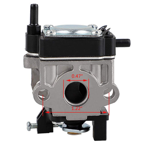 Ferilter carburetor kit components laid out for quick maintenance