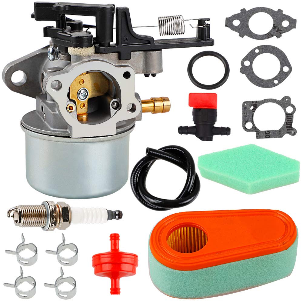 Ferilter 593599 carburetor close-up for Briggs & Stratton engines with precise metering